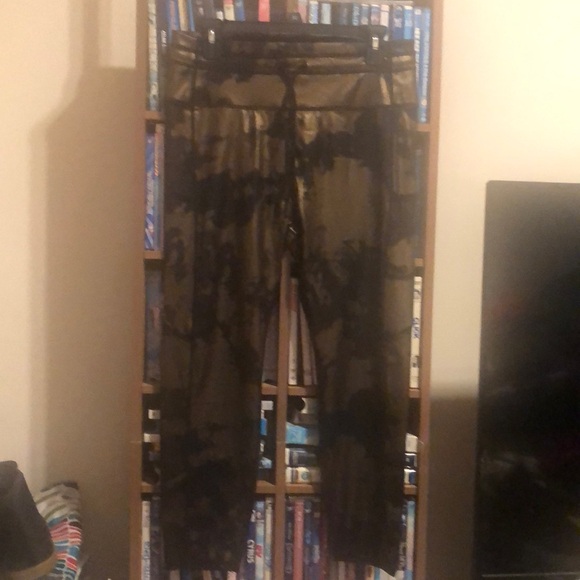 Zyia Hendrix Active Metallic 7/8 Luxe Leggings Sz 14-16 - Picture 2 of 16